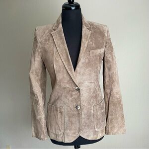 Overland Sheepskin Co Suede Women’s Blazer